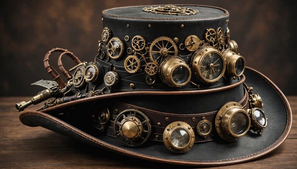 Les chapeaux steampunk : styles variés pour tous les goûts